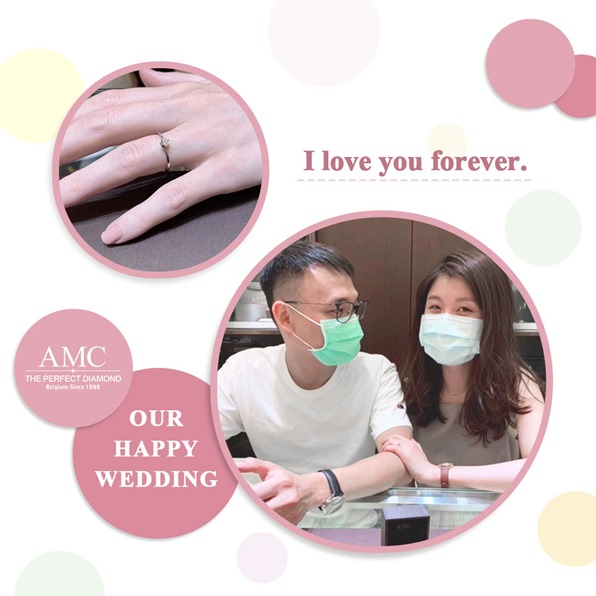 AMC鑽石婚戒-AMC高品質對戒-婚戒-結婚對戒推薦-情侶戒指