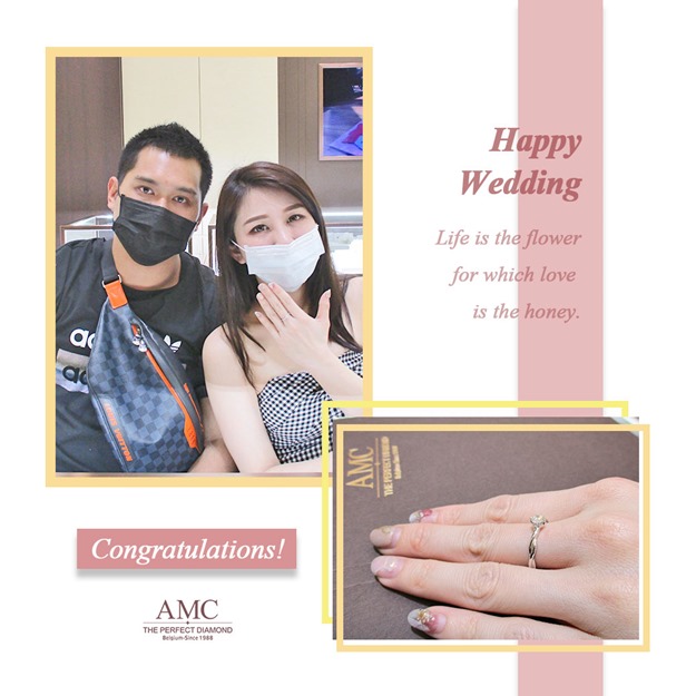 AMC鑽石婚戒-結婚-對-戒-求婚鑽戒-婚戒-對戒--AMC鑽石