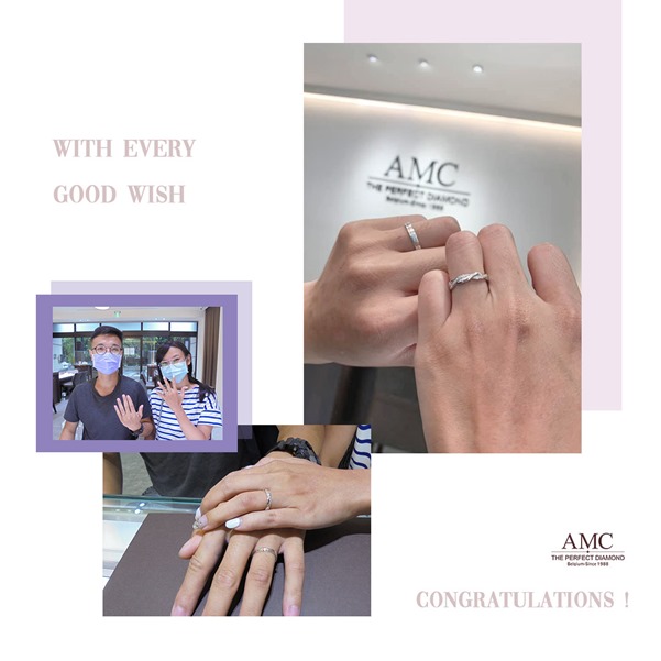 AMC鑽石婚戒-AMC高品質對戒-婚戒-結婚對戒推薦-情侶戒指