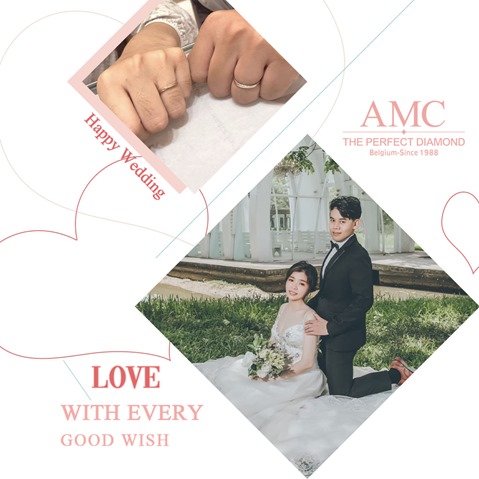 AMC鑽石婚戒-AMC高品質對戒-婚戒-結婚對戒推薦-情侶戒指