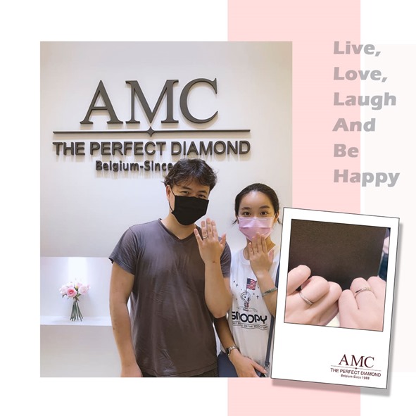 AMC鑽石婚戒鑽戒推薦，訂婚鑽戒，結婚對戒，求婚鑽戒，求婚，網友推薦婚戒品牌