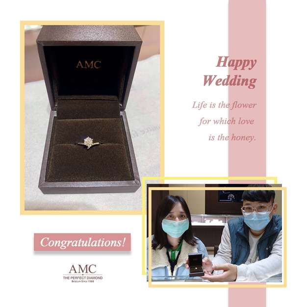 AMC鑽石-情侶戒指-鑽石-項鍊-鑽石-結婚對戒-線戒-求婚-鑽戒