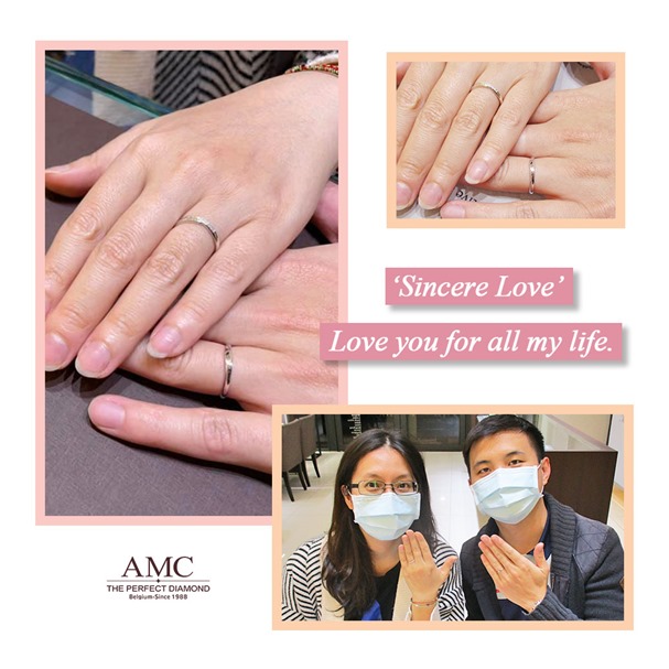 AMC鑽石婚戒-AMC高品質對戒-婚戒-結婚對戒推薦-情侶戒指