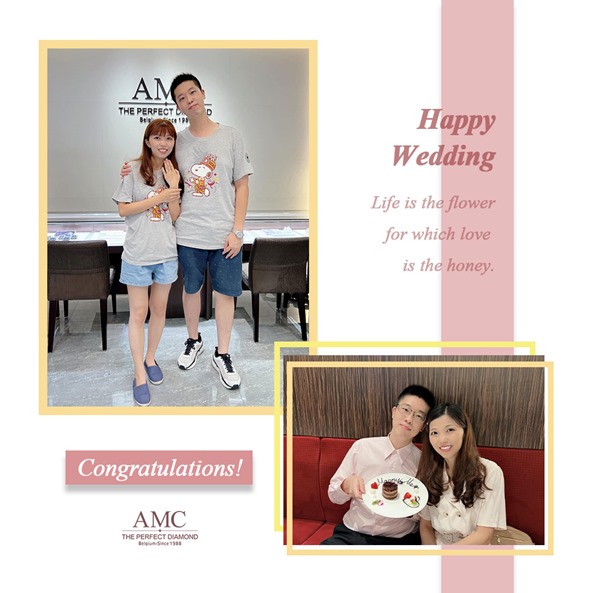 AMC鑽石婚戒-AMC高品質對戒-婚戒-結婚對戒推薦-情侶戒指