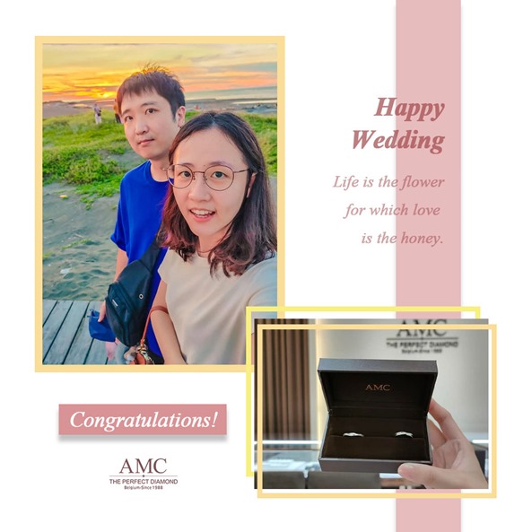 AMC鑽石婚戒-AMC高品質對戒-婚戒-結婚對戒推薦-情侶戒指