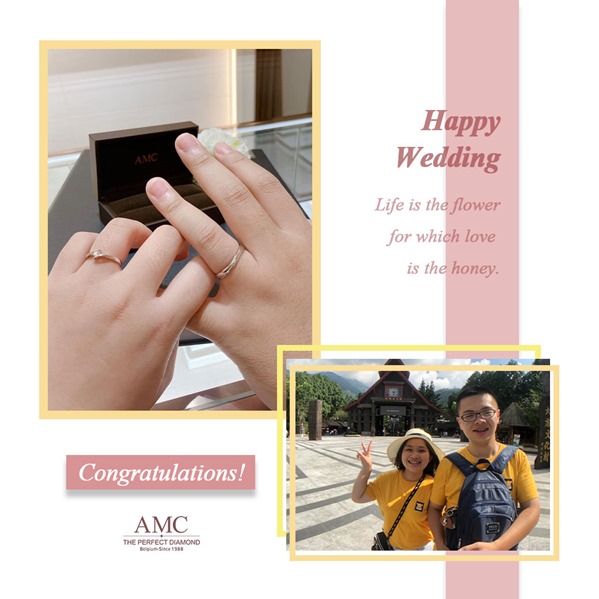 AMC鑽石婚戒-AMC高品質對戒-婚戒-結婚對戒推薦-情侶戒指