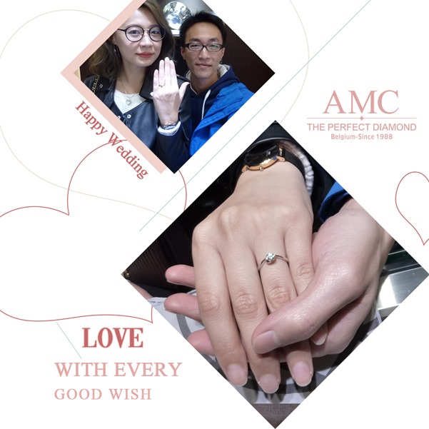 AMC鑽石婚戒 平價婚戒品牌推薦 結婚對戒推薦 GIA鑽戒 求婚鑽戒推薦， 訂婚鑽戒，結婚對戒，婚戒推薦