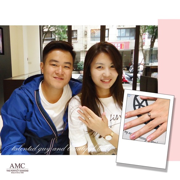 AMC鑽石婚戒 平價婚戒品牌推薦 結婚對戒推薦 GIA鑽戒 求婚鑽戒推薦， 訂婚鑽戒，結婚對戒，婚戒推薦