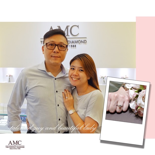 AMC鑽石婚戒 好評婚戒品牌 CP值超高婚戒品牌 AMC高品質對戒，訂婚鑽戒，結婚對戒，求婚鑽戒，婚戒推薦