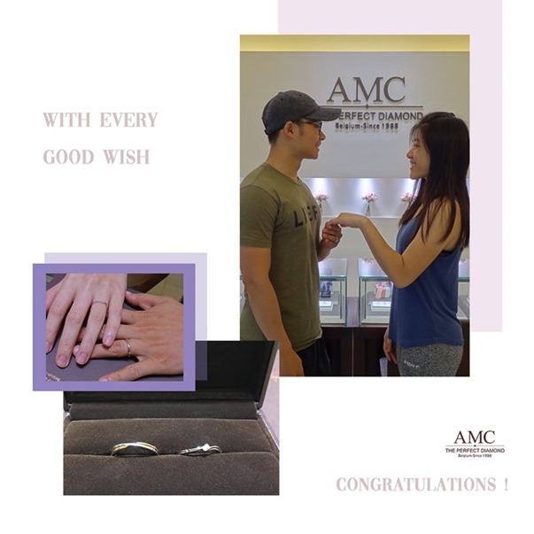 AMC鑽石婚戒 平價婚戒品牌推薦 結婚對戒推薦 GIA鑽戒 求婚鑽戒推薦， 訂婚鑽戒，結婚對戒，婚戒推薦