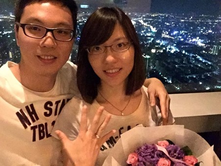 AMC鑽石婚戒鑽戒求婚結婚0822梁晉源